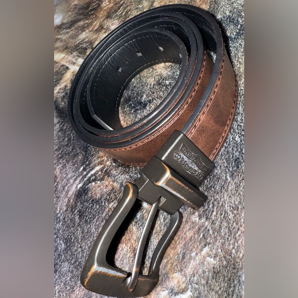 Levi's Black and Brown Men's Belt